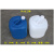 20L25L30L化工桶塑料胶桶耐酸耐碱桶水桶工厂废液桶方形罐桶 20L化工桶--蓝色
