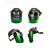 鹿色光电变面具头戴式面焊自动面罩帽子防护罩焊工眼镜电焊全脸氩弧焊 JK7788+30片保护片