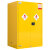 柯瑞柯林（CreClean） G01Y90 安全柜加仑柜 1台装 90加仑防爆柜酒精化学品危化品储存柜双锁双控实验室 防火柜黄色