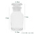 沪教（HUJIAO）玻璃广口瓶 大口磨砂口试剂瓶 实验室用耗材 透明广口瓶 125mL 