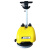 小型洗地机01手推式刷地机厂市全自动扫拖地吸水一体机 黄色T01 电线款