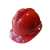 免费印字 安全帽工地国标加厚透气施工建筑工程领导监理劳保头盔男定制LOGO V型款 01红