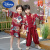 迪士尼（Disney）男童汉服新款夏装演出服套装女童古装国风表演服儿童中国风唐装夏 女童 90cm
