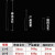 定制适用战术甩棍防身武器保安甩辊甩鞭车载自卫甩棒摔棍伸缩三节棍26寸合金钢菱形黑+2礼 26寸合金钢 海绵银 礼