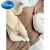 迪士尼（Disney）新生婴儿长袖春秋新款纯色长爬连身衣纯棉男女宝宝哈衣外穿连体衣 白色 52cm