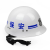 防暴器械精装8件套  套装保安器材校园安保装备反恐防爆 白色头盔