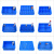 塑料螺丝工具整理收纳盒长方形盒子分格箱零件周转箱五 无格 205*145*63