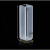 透明石英方缸 石英电解池电解槽酸洗槽 耐高温腐蚀玻璃仪器高标准工业品 zx50mm*50mm*50mm