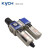 KYCH气动油水分离器GFC200/300/400过滤器+油雾器（可定制） GFC400 400-03;3/8