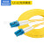 电信级 光纤跳线 FC-SC 单模单芯尾纤 3米 5米 长度可选择 电信级单模双芯LC-LC 3m