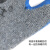 帮手仕 劳保手套K168  橡胶涂掌防滑耐磨耐油棉线针织舒适透气 灰纱蓝12付/包