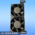 DDR4 DD5内存风扇 高性能 高颜值ARGB内存散热风扇模组 AX-2 银色ARGB+蜂窝磁吸顶盖