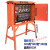 建筑工地标准临时成套二级配电箱4动力100支架防雨塔吊焊机照明箱 桔红色