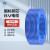 凤达 国标铜芯单芯单股铜线 BV1.5平方 蓝色 1米