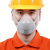 松工（songgong）防尘口罩工业粉尘防护面罩透气防尘面具 2101白色+40片活性炭棉