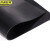 京洲实邦 500*500*4mm 丁晴耐油防滑减震黑色绝缘垫橡胶板JZSB-9055