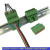 轨道式免焊对接XK2EDG-UVK-5.08MM对插拔式接线端子插头插座2P24P 6P UVK插座+KA插头
