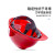诺瑞斯安 安全帽  ABS新国标V型红色  透气防砸 工业头盔电力工程工地建筑施工抗冲击 