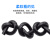 珠江电缆 电力电缆ZC-RVV-300/500-5*1平方铜芯国标多芯多股软线100米/卷 黑色