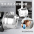 全自动家用自吸泵不锈钢220V水井抽水泵增压泵喷射小型 1500瓦不锈钢手动