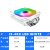 ID-COOLING IS40x  四热管下压式轴承CPU 超薄itx散热器多平台am4 IS40XLED白色AM4专用