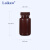 定制适用于广口加厚塑料瓶HDPE塑料大口圆瓶聚PP白棕色样品留样瓶 HDPE(本白)500ml5个洁净包装