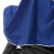 稳斯坦 WF020 单人双帽檐反光摩托车雨披 防护钓鱼防暴雨骑行 4XL宝蓝色可拆连体雨衣