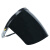 安全帽面屏电焊打磨防冲击防飞溅支架面屏防护面罩配强化式面罩 PC黑色屏