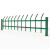 宽选工品 锌钢草坪护栏U型护栏围栏 庭院栅栏户外栏钢制防护栏 1米价颜色备注 规格-U型护栏40公分