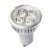 GU10 LED射灯筒灯吸顶灯水晶灯光源 节能LED灯杯220V 3W 5W单灯泡 仕昊照明 5  暖白