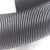25 32 38 50 70 弹簧管拉伸10M黑色PV钢丝软管吸尘管工业软管风管 38内径一米;