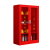 链工 消防柜微型消防站消防器材展示柜应急物资展示工具灭火器存储柜 单柜1400*400*900