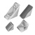 TDT铝型材配件 防尘角件带盖子90度直角件角码 90度防尘角件4040（2个）