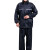 通达雨 雨衣雨裤分体套装 双层加网 男女通用 牛津布加网套装 TDY-005 藏青色 4XL
