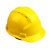 安巧象  安全帽工地遮阳防砸建筑工地可印字透气加厚abs头盔 圆型 白色/黄色/蓝色/红色/橙色 