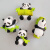 煦贝乐国潮熊猫冰箱贴磁力贴个性创意吸铁石3d立体可爱卡通ins磁吸