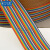 【高科美芯】 HF彩色排线 连接线 7股彩色排线 2.54mm彩排线 彩色扁平彩虹线 16芯 16P 间距2.54mm 一米