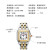 卡地亚（Cartier）美洲豹系列罗马刻度石英钢带机芯女士腕表【618提前购】 小号间金W2PN0006