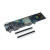 适用定制wemos ESP32 WIFI无线蓝牙模块带18650电池座+0.96英寸OLED开发板 黄蓝色