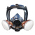 硅胶防尘毒全面具喷漆装修有害气体化工防酸面具 S100X-1橡胶款防尘毒面具