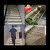 Blue Ring楼梯防滑条 楼梯防滑条自粘踏步防滑槽防撞压条商用家用台阶护角 橘黄色+灰底 (5*2.5cm)【10米】 10m