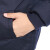 共泰 E0024反光工作服 涤棉全工艺棉服 工厂劳保服（可拆卸）藏蓝绿色肩套装160/S码