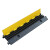 冰禹 BGA-553 线槽减速带压线板 电缆保护槽线槽板 PVC盖板二线槽1000*250*50mm 1个
