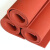 汇鑫茂 硅胶发泡板垫 耐高温 海绵板 发泡硅胶板垫 密封板 红色烫金板 500mm*500mm*2mm 