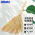 海斯迪克 HK-8029 小区清洁扫帚 扫把笤帚 扫帚环卫扫把 学校单位清洁扫帚 金丝苗扫把48*80cm