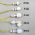 控制器PP塑料定制水位液位计传感器开关小型鸭嘴式12/24/220V 双球P10002(高压0220V)