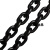 吊链g80锰钢起重链条吊索具葫芦链条吊钩手拉葫芦链铁链收放吊具ONEVAN 2吨Φ8mm(一米) 白色