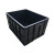 京顿防静电周转箱带盖子塑料箱长方形收纳箱ESD塑料盒电子元件物料盒胶框子540*420*370mm