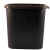 冰禹 BYyc-334 压圈分类垃圾篓废纸篓 厨房卫生间塑料方形垃圾桶 套圈咖啡色 
