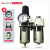 空压机气动调压阀气泵自动排水油水分离器BFC2000气源过滤减压阀 AC4010-04